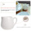 Ceramic Milk Jug Set – 4 Pack, White 5