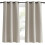 Blackout Curtains 34" x 60" with Silver Grommets, 2 Pack 2