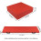 Red Thick Folding Gymnastics Exercise Mat for Home Gym 4