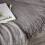 Light Grey Throw Blanket 60x80 Inches Throw Textured Solid Soft Sofa Throw Couch Knitted Decorative Blanket 5