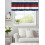 Cortinas rústicas de madeira rústica azul-marinho estilo celeiro, 54x18 polegadas, com bolso para varão, ideais para cozinha, quarto, banheiro e 3