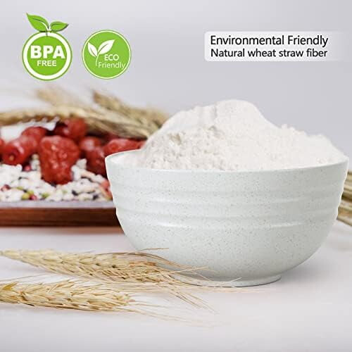 Μπολ σαλάτας από άχυρο σιταριού 68oz (6 τεμάχια) 2