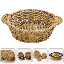 Tapis de cuisson en paille 28x22cm Couleurs assorties