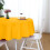 48 Inch Round Tablecloth Polyester Spandex 5
