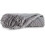 Light Grey Throw Blanket 60x80 Inches Throw Textured Solid Soft Sofa Throw Couch Knitted Decorative Blanket 6