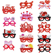 Occhiali di Natale, 9 pezzi, montature per occhiali da festa glitterate, occhiali da sole divertenti per Natale, occhiali per feste di Natale, vacanze