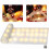 LED-snöfilt för julbydekoration 45x180cm 1