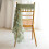 BalsaCircle10 Dusty Sage Premium Solid Curly Chiffon Chair Noshes Wedding Slipcovers 3