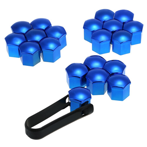 OWSOO20pcs Universal Καλύμματα Παξιμαδιών Τροχού 21mm Προστατευτικό Βιδών για Καπάκια 2