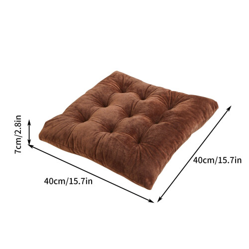 Crystal Velvet Seat Pad with Ties – Thickened Soft 2