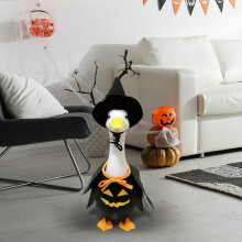 Veranda-Gans-Halloween-Hexenkostüm-Außendekoration