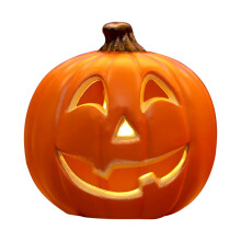 Ylisuuri LED-kurpitsavalo Halloween-koriste