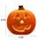 Stor LED-pumpaljus Halloweendekoration 2