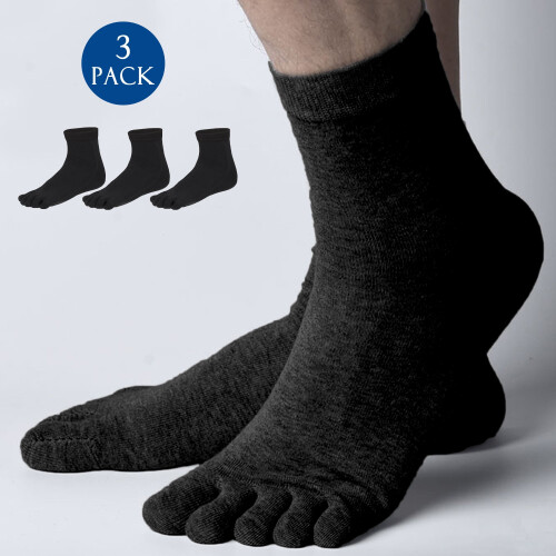 DODOING3Pairs Ανδρικές Αεριζόμενες Κάλτσες για Τρέξιμο, Αθλητικές Κάλτσες, Κάλτσες