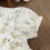 Floral Print Mesh Lace Romper with Puff Sleeves 4