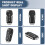 Car Remote Key Shell Case for  Focus Fiesta  Mondeo C-Max Ranger 7