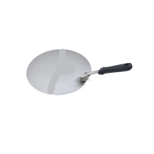 Pizza Peel Stainless Steel Paddle with Foldable Plastic Handle for Baking Pizzas and Cakes 10 Inch