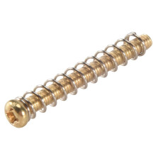 8 Stueck M3x30MM E-Gitarre Humbucker Pickup Hoehe Schraube und Federn einstellen - Gold