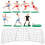 Soccer Theme Cake Ornaments Set 1 3