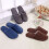 Naierhg1Pair Πλούσιες παντόφλες με δυνατότητα slip-on, ανθεκτικές στο κρύο και 8