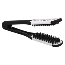 Professional Straightening Brush Hairdressing tool Double-sided brush Hair straightening