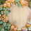 Sheer Voile Backdrop Curtain White 75x215cm 5