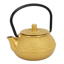 Japanese Style Cast Iron Tea Kettle Tetsubin Small Teapot Tea Pot 50ml, Easy to Carry