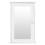 Armoire à pharmacie avec miroir, blanche 1