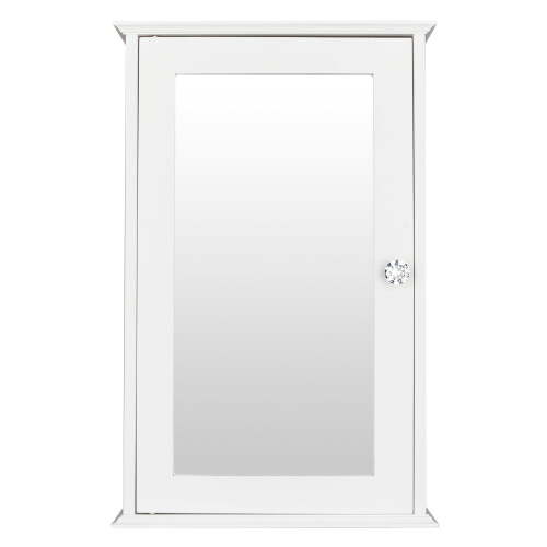 Armoire à pharmacie avec miroir, blanche