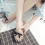 Γυναικεία Casual Jelly Sandals, Αναπνέοντα, Αντιολισθητικά, Επίπεδα Σανδάλια Παραλίας, 5