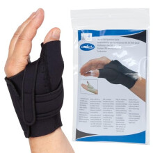 Tommelfinger CMC-restriktionskinne, venstre lille 15 cm til 18 cm