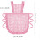 Vintage φόρεμα με ποδιά Pinafore για γυναίκες με τσέπες, χαριτωμένες ποδιές σεφ με 6