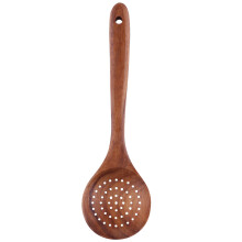 Cuillere bois teck Louche cuillere a long manche Cuillere de cuisine en bois avec cuillere a riz et palette Ustensiles de cuisine en bois