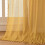 Mustard Yellow Boho Valance 59" W x 18" L, Cotton Blend 4