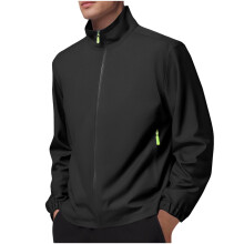 Veste softshell à capuche pour homme Kukoosong, imperméable, légère et coupe-vent, avec poches pour l'escalade en extérieur