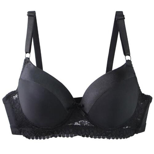 Σουτιέν Plus Size για γυναίκες, Σουτιέν Push Up, Σουτιέν Plus Size με λείο κύπελλο και δαντέλα 1