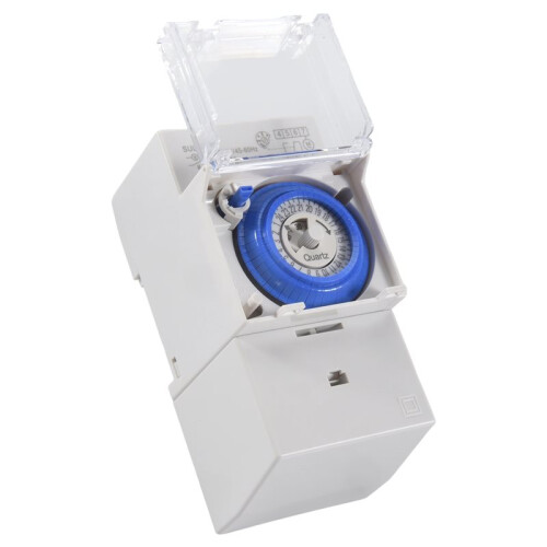 SUL181H Mechanical Timer 24 hours   Relay Electrical Programmable Timer 24 hour Din Rail Timer