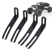 4 piezas de soporte en L de hierro ajustables para crawler RC 1/10