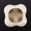 Tooth Shape White Ceramic Flower Pot Modern Design Planter Teeth Model  Desktop Pot  Gift(without plants) 6