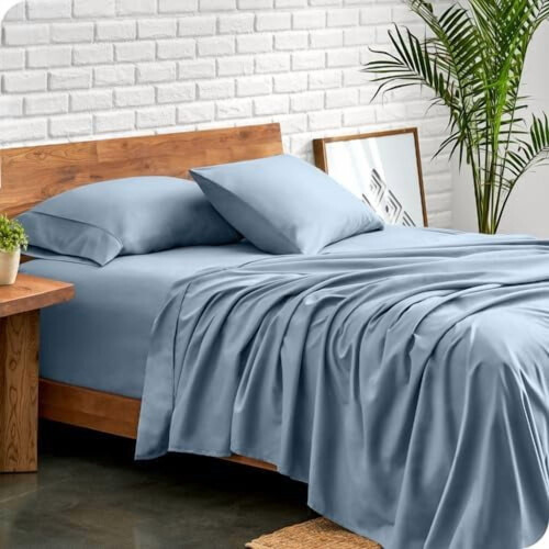 Σετ σεντονιών Luxury1800 Ultra-Soft Microfiber – Διπλά βουρτσισμένα, με βαθιές τσέπες, εύκολη 1