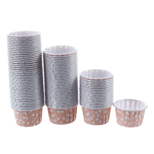 100X Cupcake Wrapper Paper Cake Case Baking Cups Liner Muffin