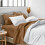 Σετ σεντονιών Luxury1800Microfiber – Διπλά βουρτσισμένα, με βαθιές τσέπες, 4 τεμάχια 6