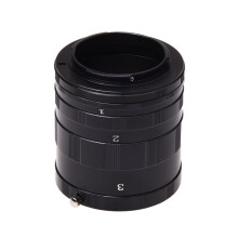 Macro photography extension tube for F - mount lens corresponding Close - ring and intermediate ring