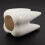 Tooth Shape White Ceramic Flower Pot Modern Design Planter Teeth Model  Desktop Pot  Gift(without plants) 8