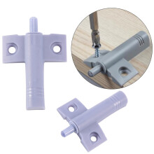 10x Soft Quiet Close Kitchen Cabinet Door Drawer Closer Damper Buffers+Screws Grey