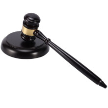 Holz Richterhammer Auktion Hammer Auktionshammer mit Sound-Block fuer Rechtsanwalt Richter Auktion Handarbeit
