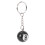2x billiard  key chain key ring happy No. 8 5