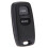 Uncut Key Replacement 2 Button Keyless Entry Remote Key Fob Shell Case and Button Pad Compatible with  2 3 6 323 626 3