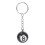 2x billiard  key chain key ring happy No. 8 6