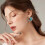 Ocean's Oath boho blue wave jewelry set 3 pieces 3